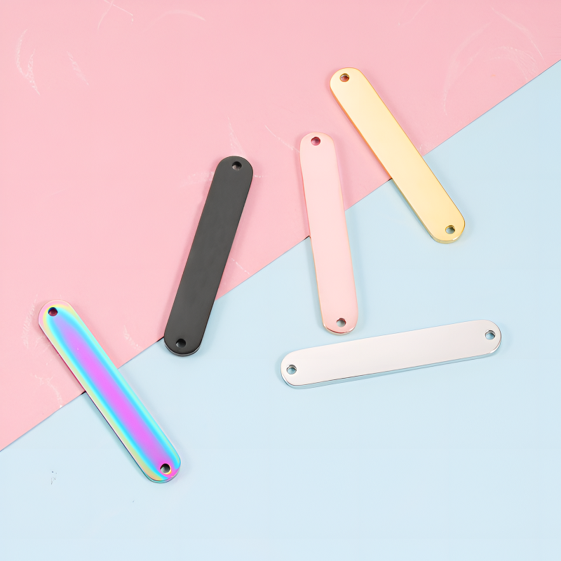 Metal Findings Factory - Stainless Steel DIY Double Hole Charms