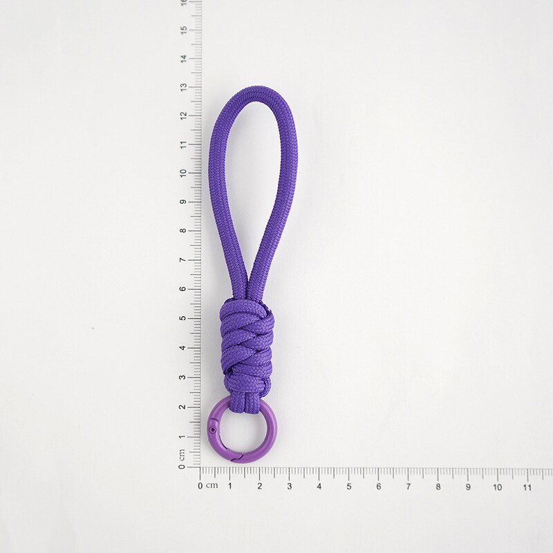 Keychain Factory - Handmade Simple Braided Rope Mobile Phone Pendant