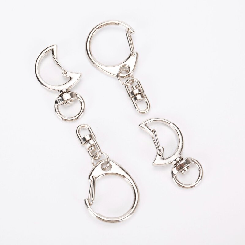 Keychain Rings Factory - Spring Snap C Hook Metal Split Parts