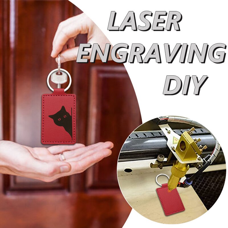 Keychain Factory - Hot Sale Light Luxury PU Leather Business Gift