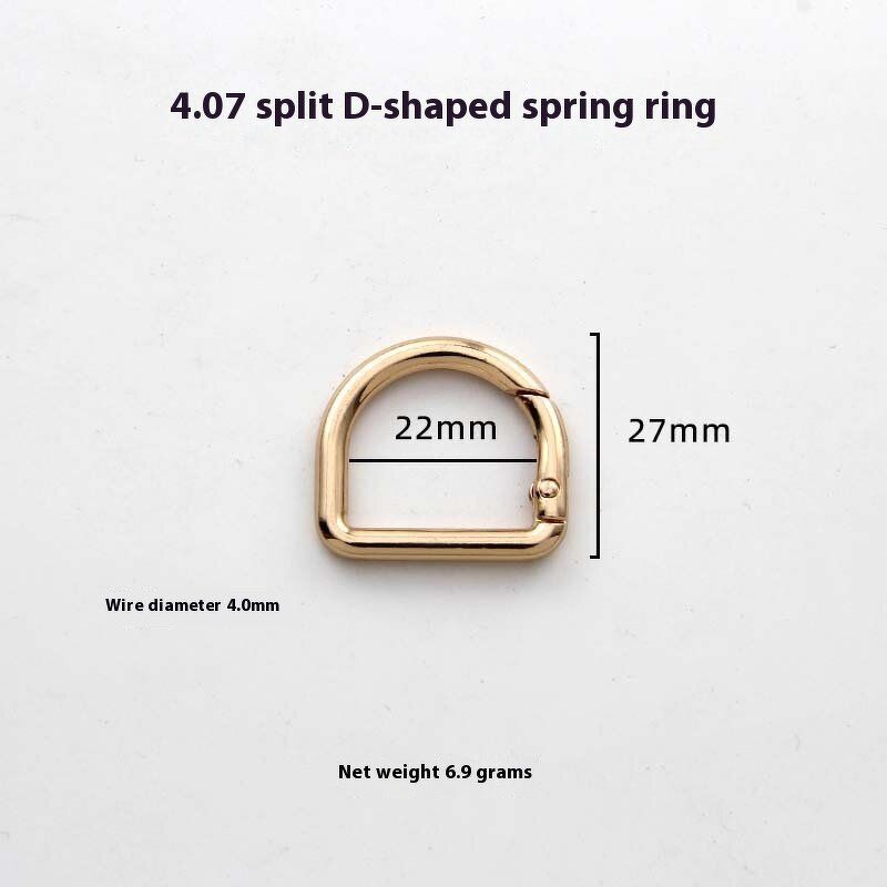 D Ring Factory - Spring Hook Zinc Alloy Bag Hanger 16mm-32mm