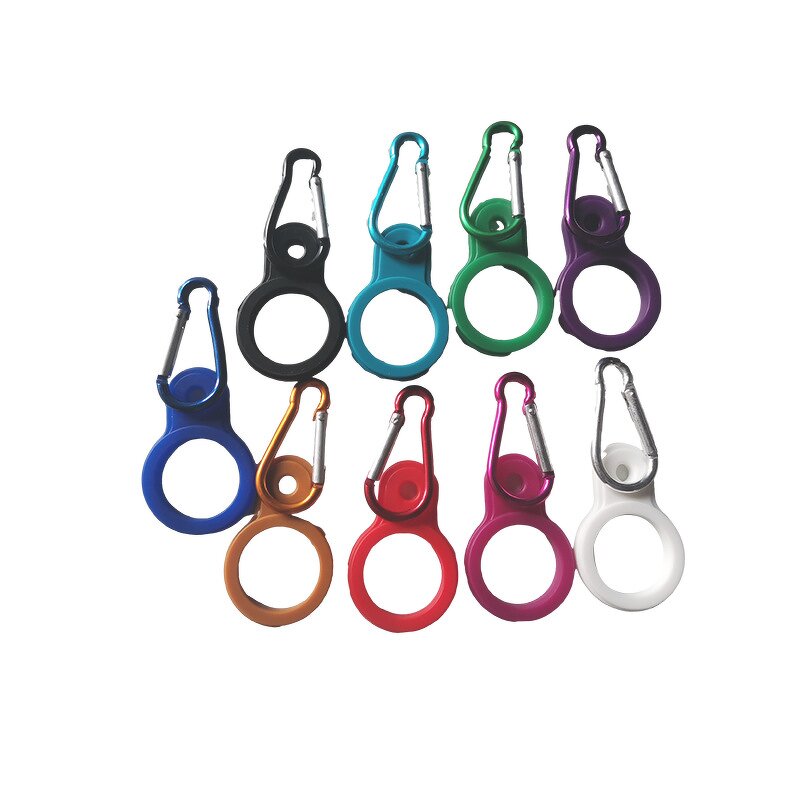 Carabiner Holder Factory - Outdoor Metal Keychain Silicone Bottle Clip