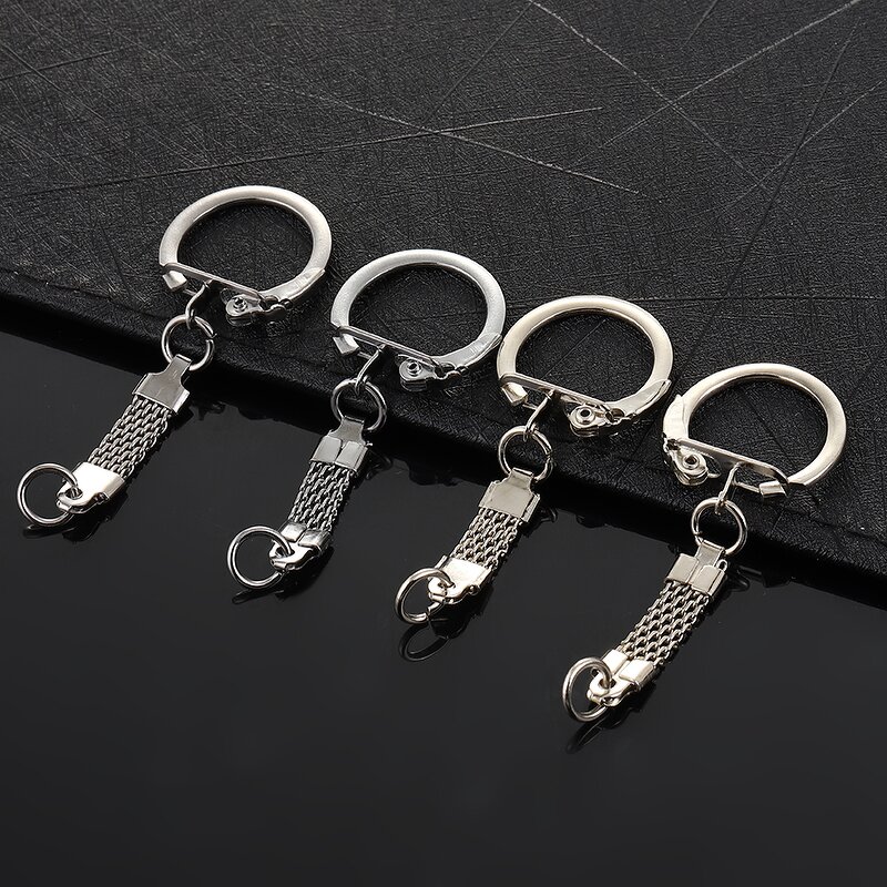 Buckle Factory - 21.8x63.5mm Metal Round with Belt Key Ring