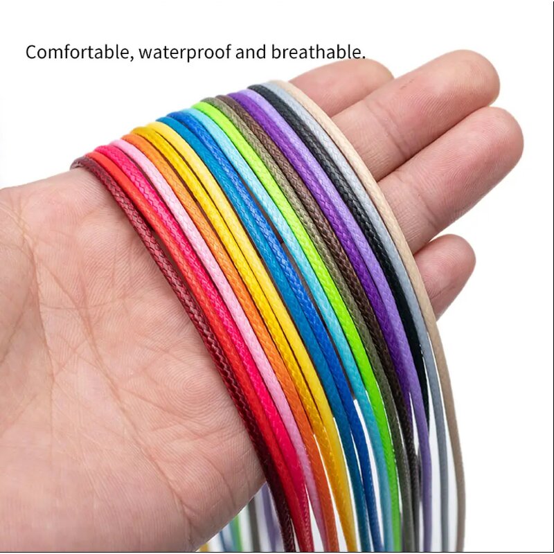 Necklace Factory - 2mm Korean Wax Cord Leather with Lobster Clasp