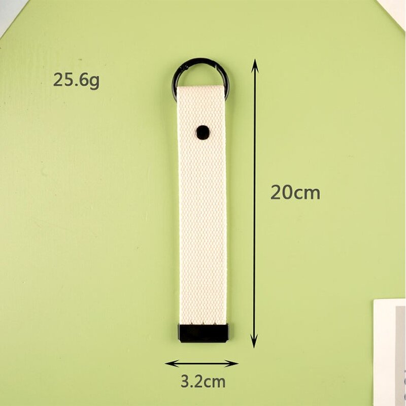 Keychain Strap Factory - DIY Blank Canvas Webbing with O Ring