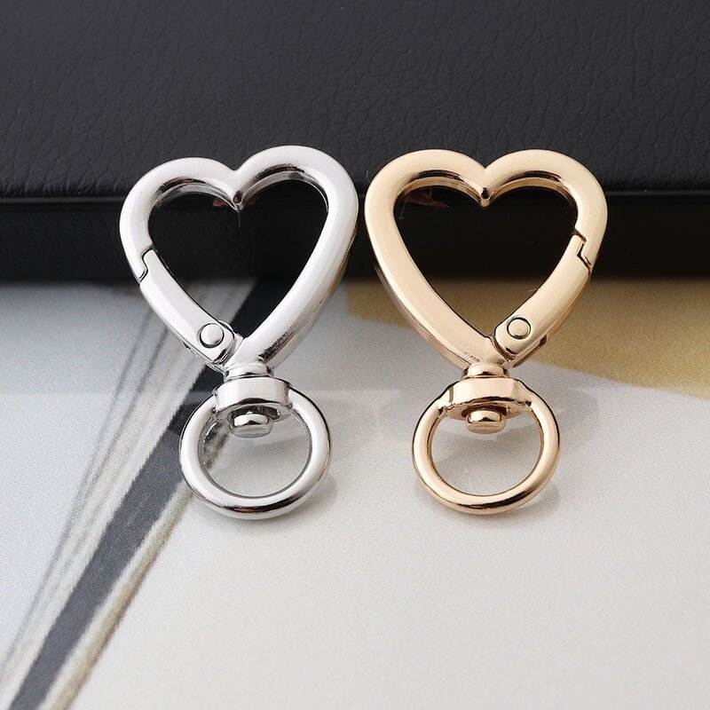 Keychain Factory - Hot Selling Heart Coil Spring Rotating Bag