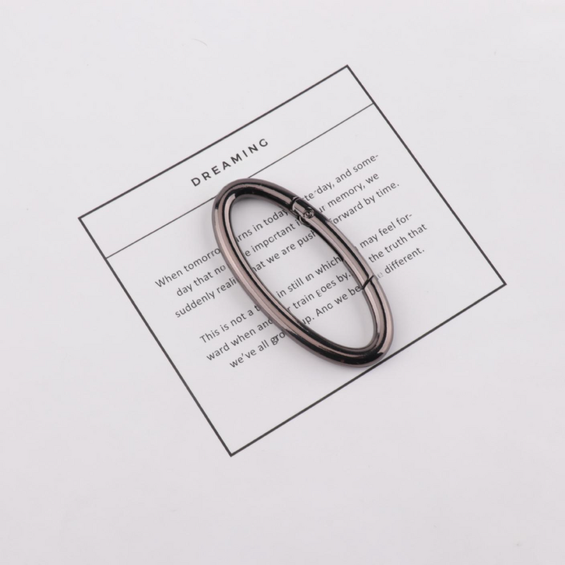 Carabiner Factory - 54mm Circle Snap Clip O Oval Ring Spring Gate
