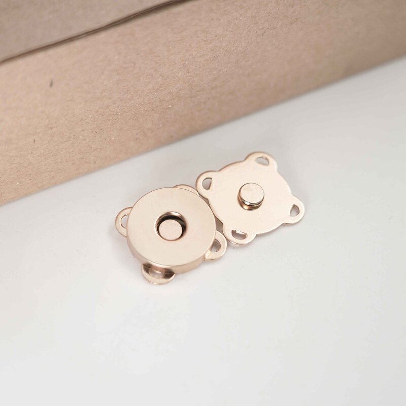 Magnetic Snaps Factory - Sew on Flower Shape Bag Clasp Fastener