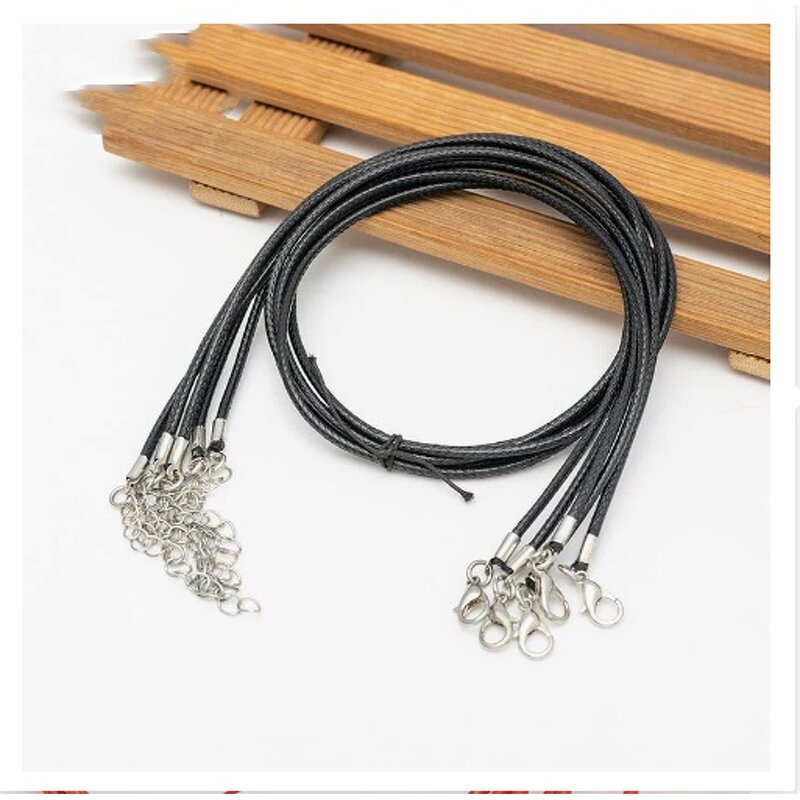 Necklace Factory - 2mm DIY Korean Wax Cord Leather Pendant Lanyard