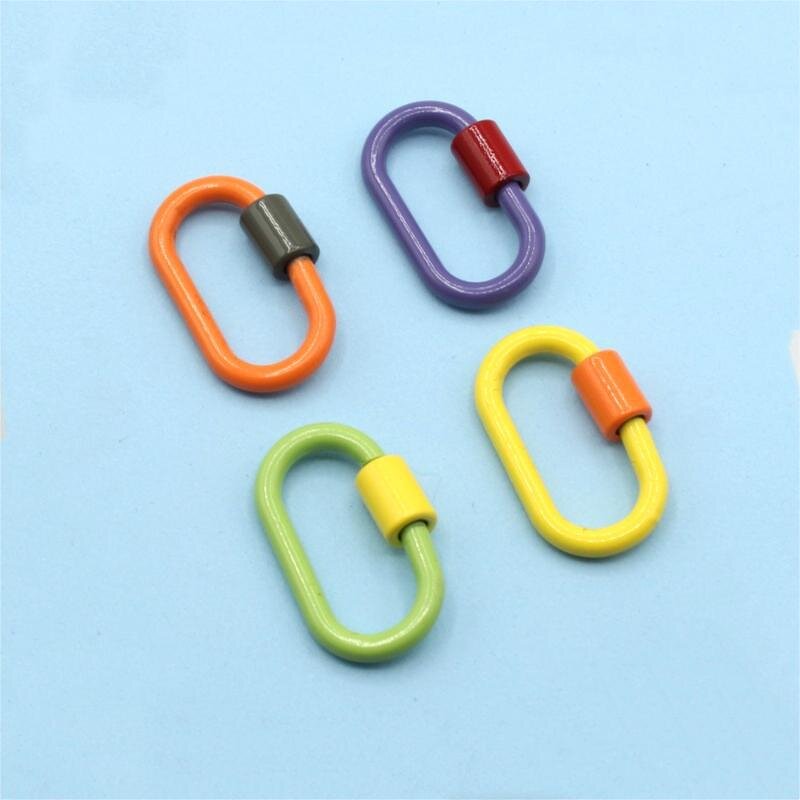 Connector Ring Factory - Two-Tone Painted O-Shaped Turnbuckle Oval