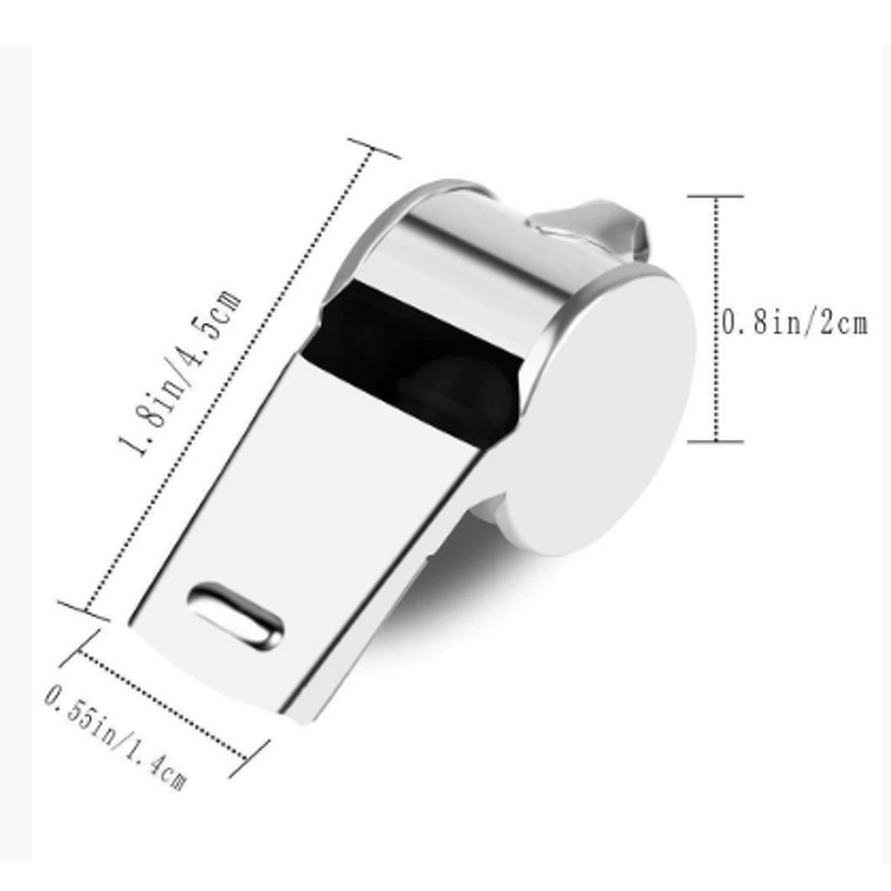 Sports Whistle Factory - Custom Logo Stainless Steel Referee Loud