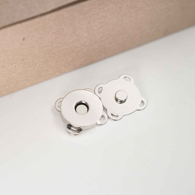 Magnetic Snaps Factory - Sew on Flower Shape Bag Clasp Fastener