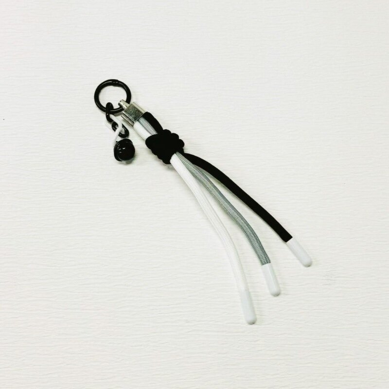 Lanyard Factory - Handmade Braided Polyester with Cute Bell Keychain