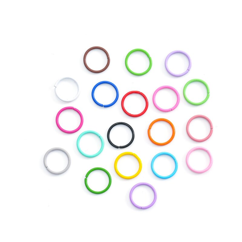 Jumping Rings Factory - Wholesale Multi Colors Baked Paint Iron