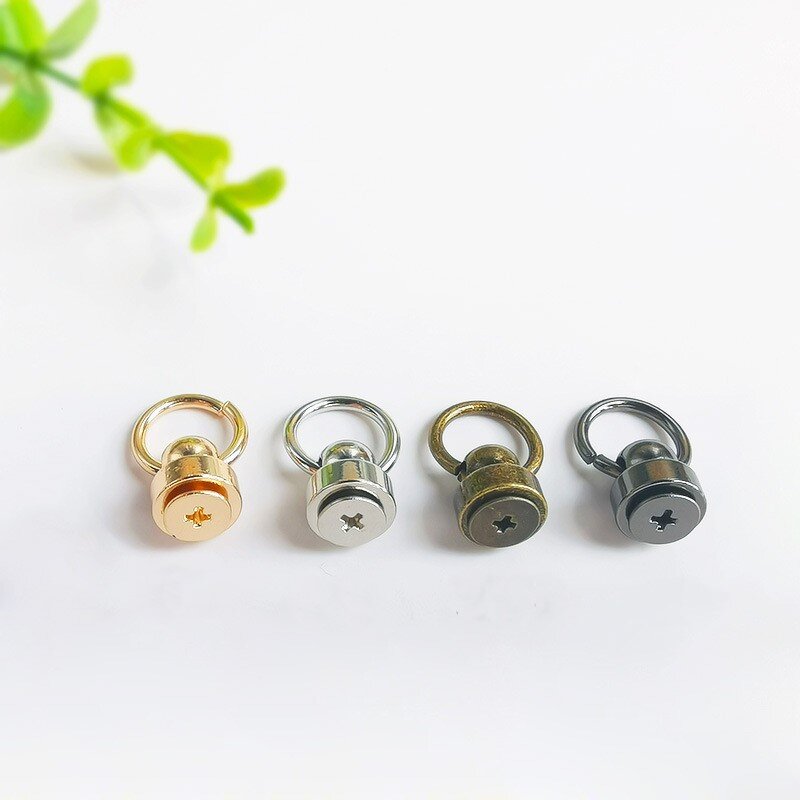 Studs Factory - Metal Ball Post with O Ring Screw Back Rivets