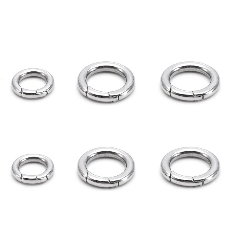 Snap Hook Factory - Stainless Steel Spring Buckle 16/18mm Round