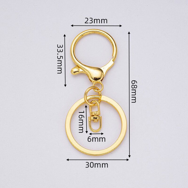 Dragon Claw Factory - 3-Piece Set Chain DIY Alloy 8-Shaped Buckle