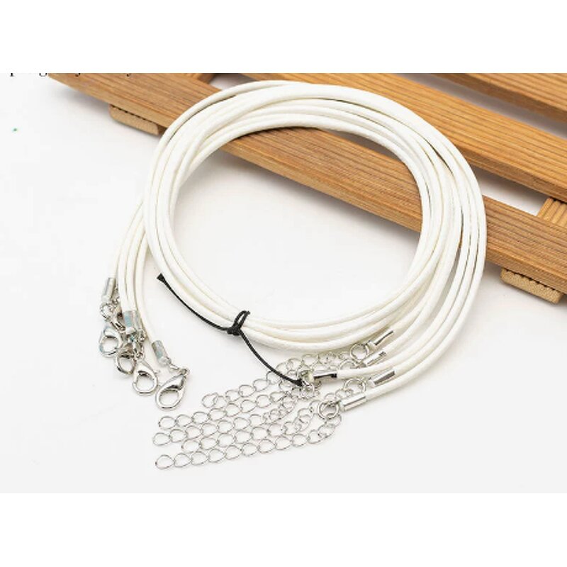 Necklace Factory - 2mm DIY Korean Wax Cord Leather Pendant Lanyard