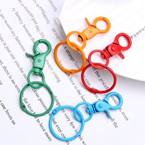Keychain Factory - Colorful Fashion Alloy Lobster Clasp Hardware