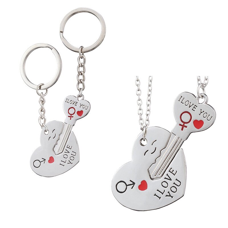 Keychain Factory - Hot Fashion Heart Shaped Enamel Valentine Gift