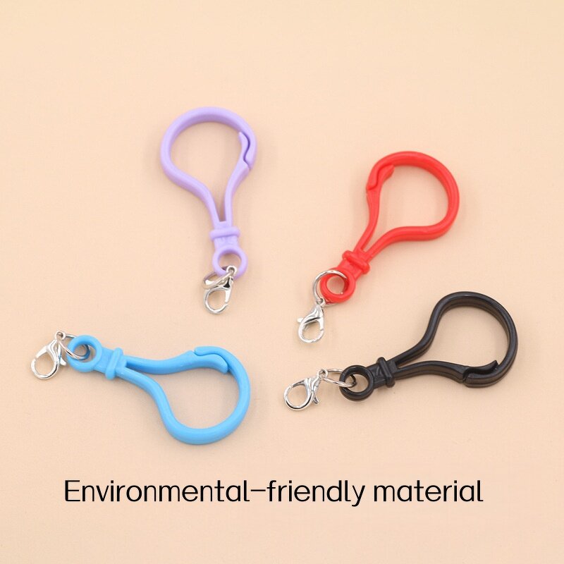 Lobster Claw Factory - Mixed Candy Colors Plastic Hook Clip DIY