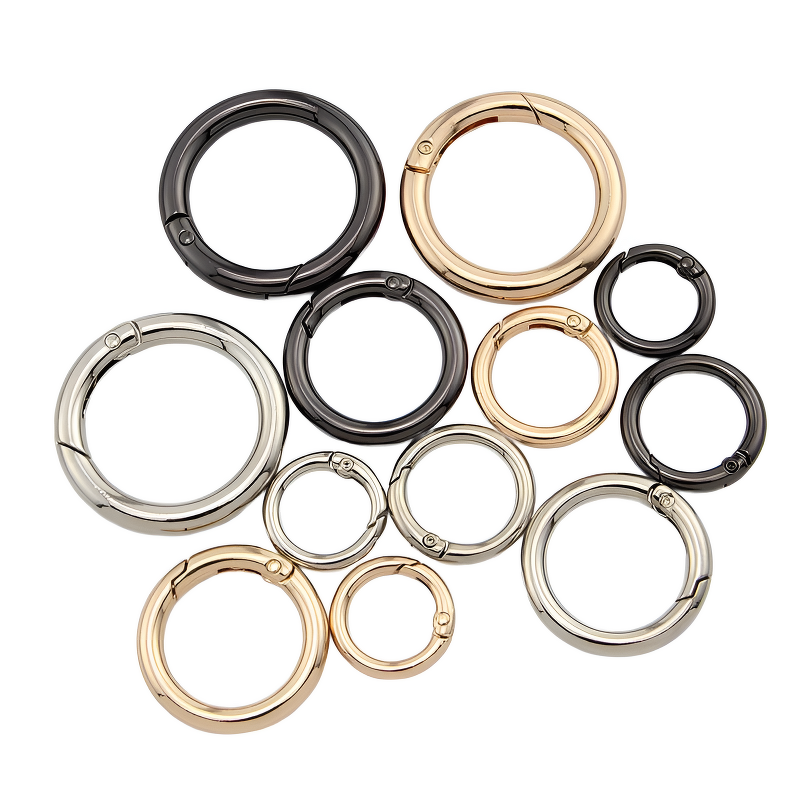 Carabiner Factory - Premium Zinc Alloy Spring O Rings Snap Hook