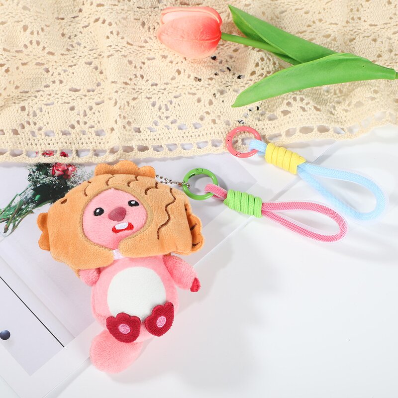 Keychain Factory - Pastel Rope Loop Lanyard Strap Bag Pendant