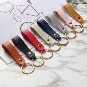 Keychain Factory - PU Leather Zinc Alloy Hook Minimalist Gift