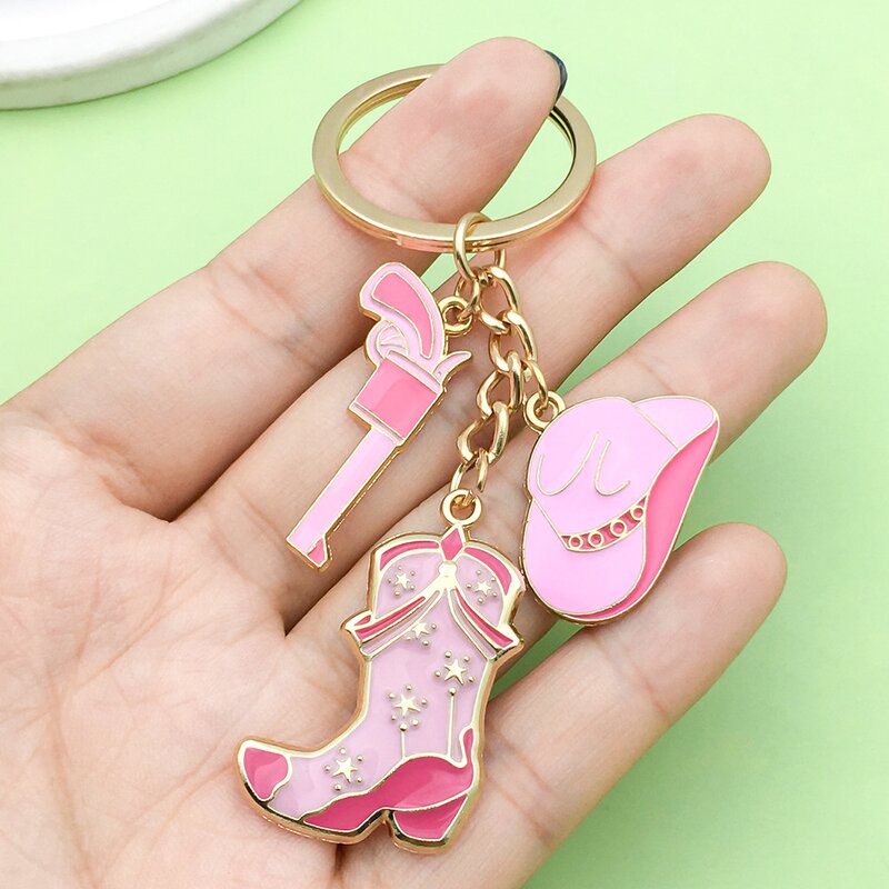 Keychain Factory - Vintage Western Denim Cowboy Hat Coin Holder