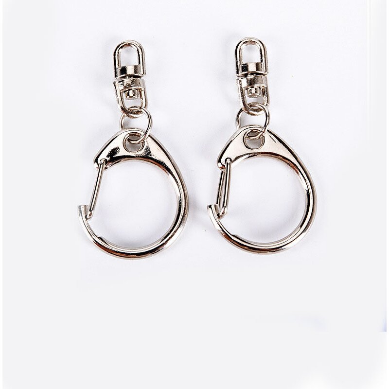 Keychain Rings Factory - Spring Snap C Hook Metal Split Parts
