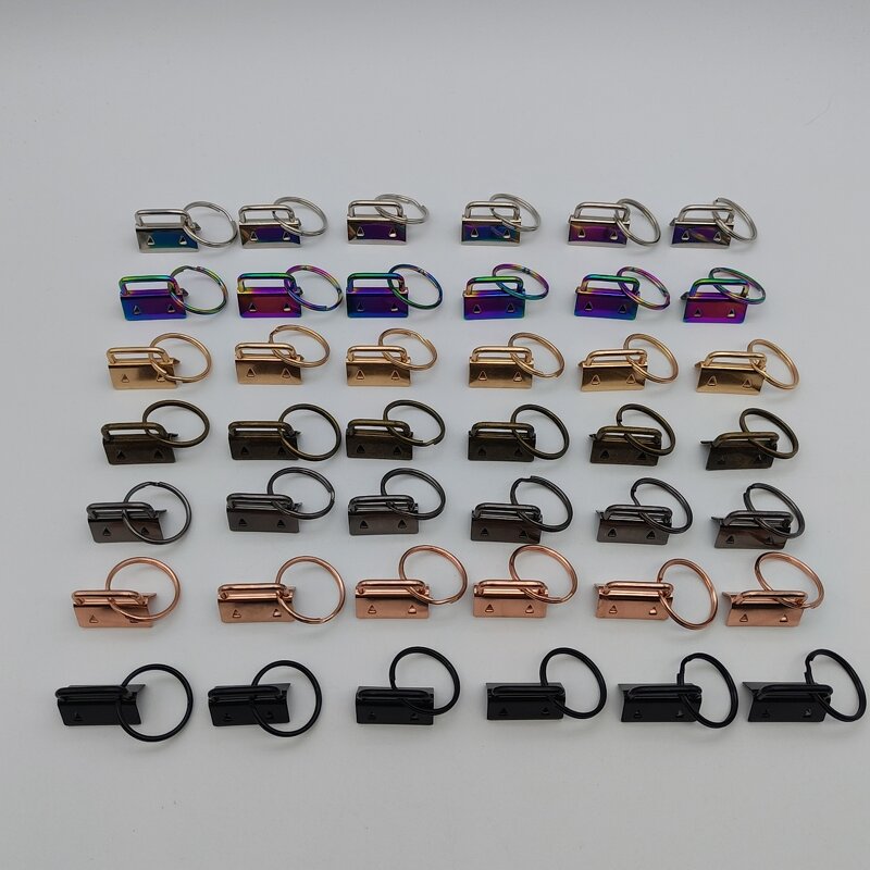 Key Fob Hardware Factory - 25mm Wristlet Clamp Split Ring DIY