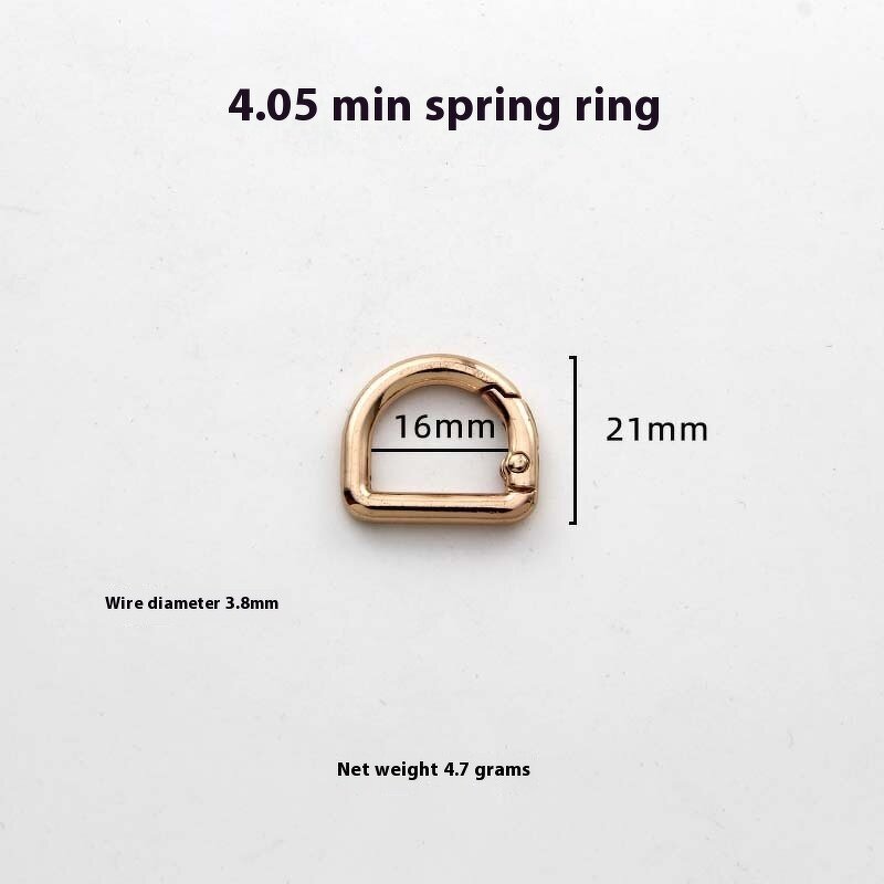 D Ring Factory - Spring Hook Zinc Alloy Bag Hanger 16mm-32mm