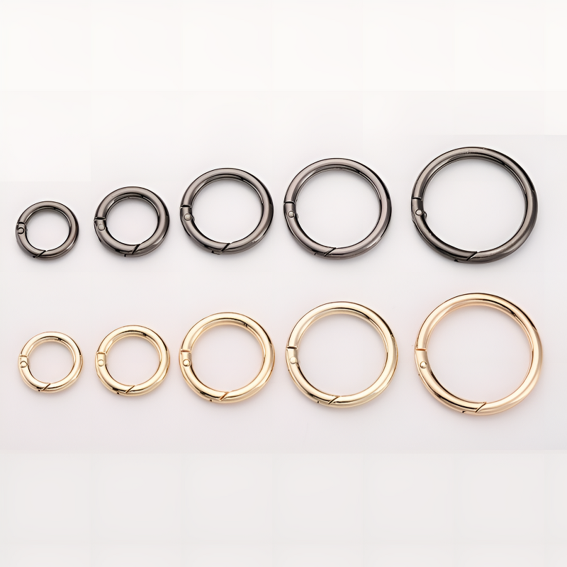 Carabiner Factory - Premium Zinc Alloy Spring O Rings Snap Hook