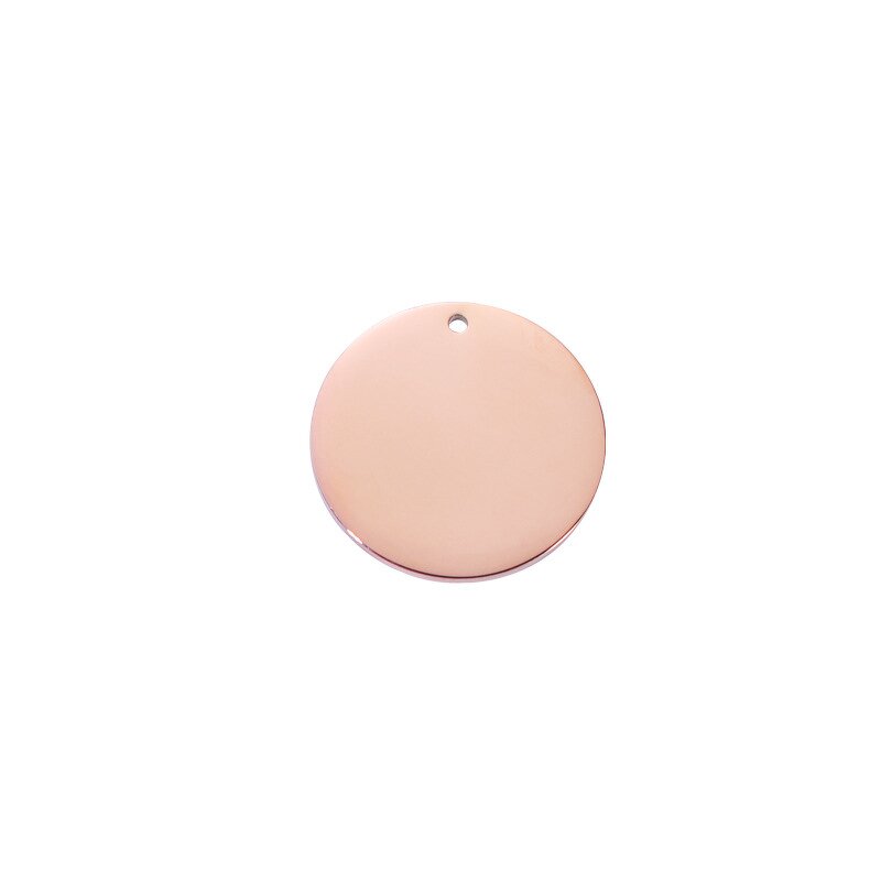 Charms Factory - Custom Logo Mirror Polished Stainless Steel Blanks