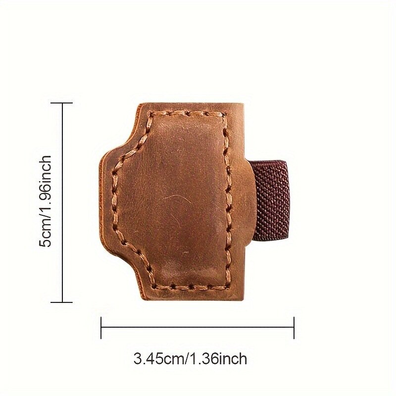 Pen Clip Factory - Custom Logo Magnetic Leather Holder Office Gift