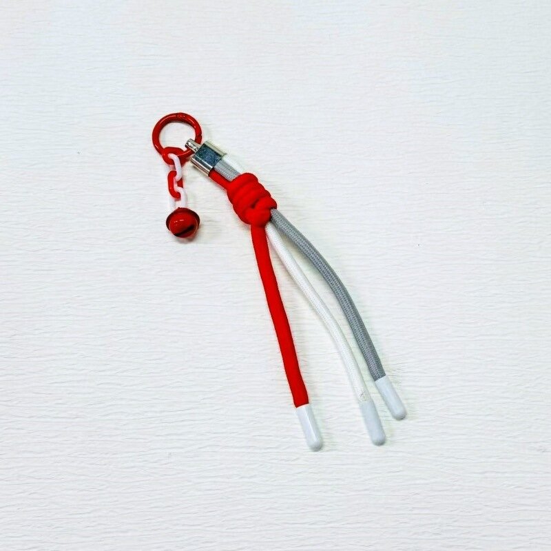 Lanyard Factory - Handmade Braided Polyester with Cute Bell Keychain