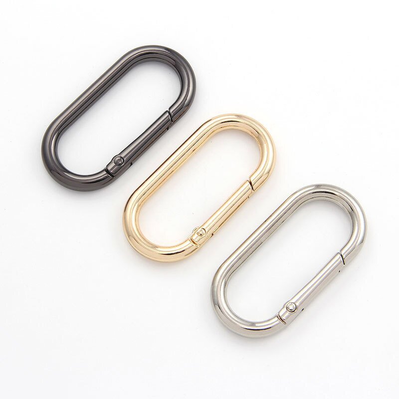 Buckle Factory - Wholesale Open Egg-Shaped Oval Spring Ring Denier