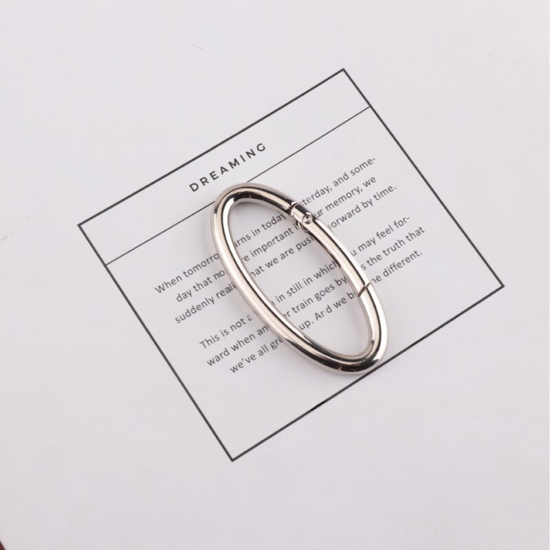 Carabiner Factory - 54mm Circle Snap Clip O Oval Ring Spring Gate