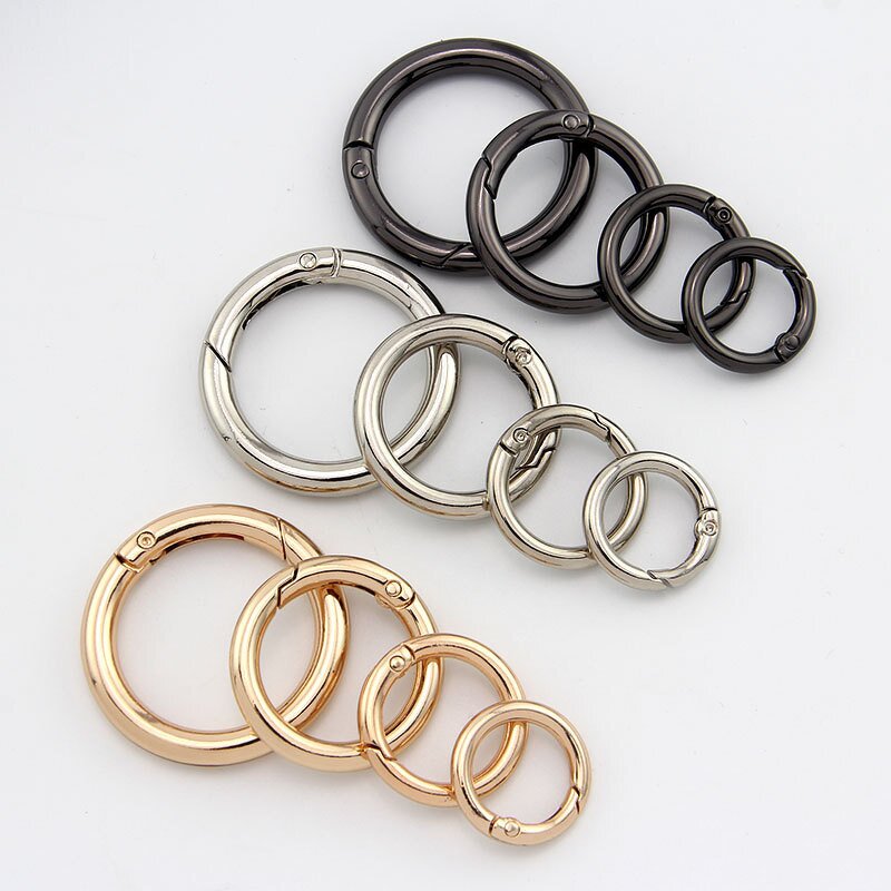 Carabiner Factory - Premium Zinc Alloy Spring O Rings Snap Hook