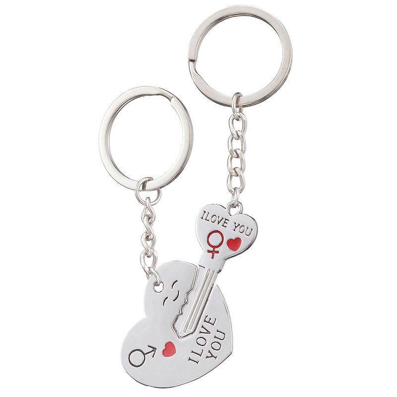 Keychain Factory - Hot Fashion Heart Shaped Enamel Valentine Gift