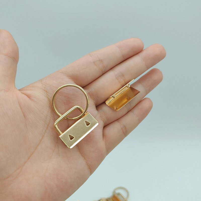 Key Fob Hardware Factory - 25mm Wristlet Clamp Split Ring DIY