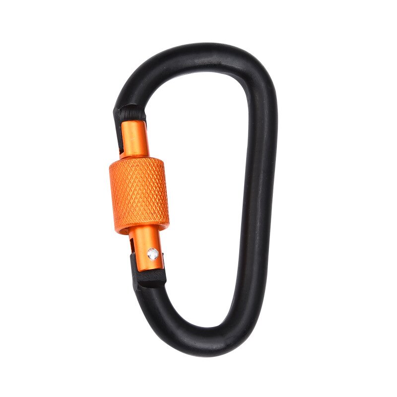 Carabiner Factory - Aluminum Alloy Heavy Duty D-Shape -20kg Capacity