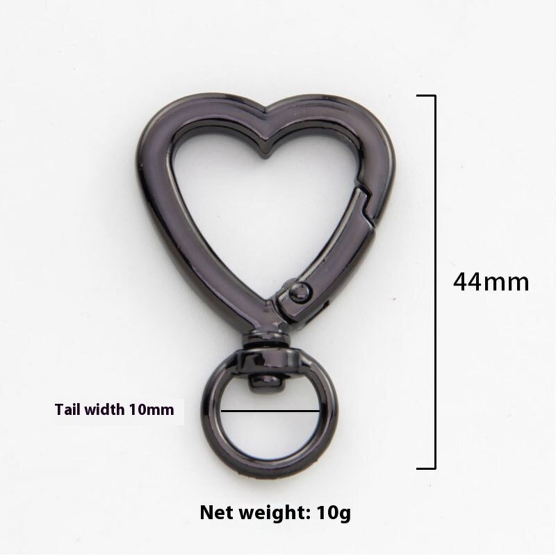 Keychain Factory - Hot Selling Heart Coil Spring Rotating Bag