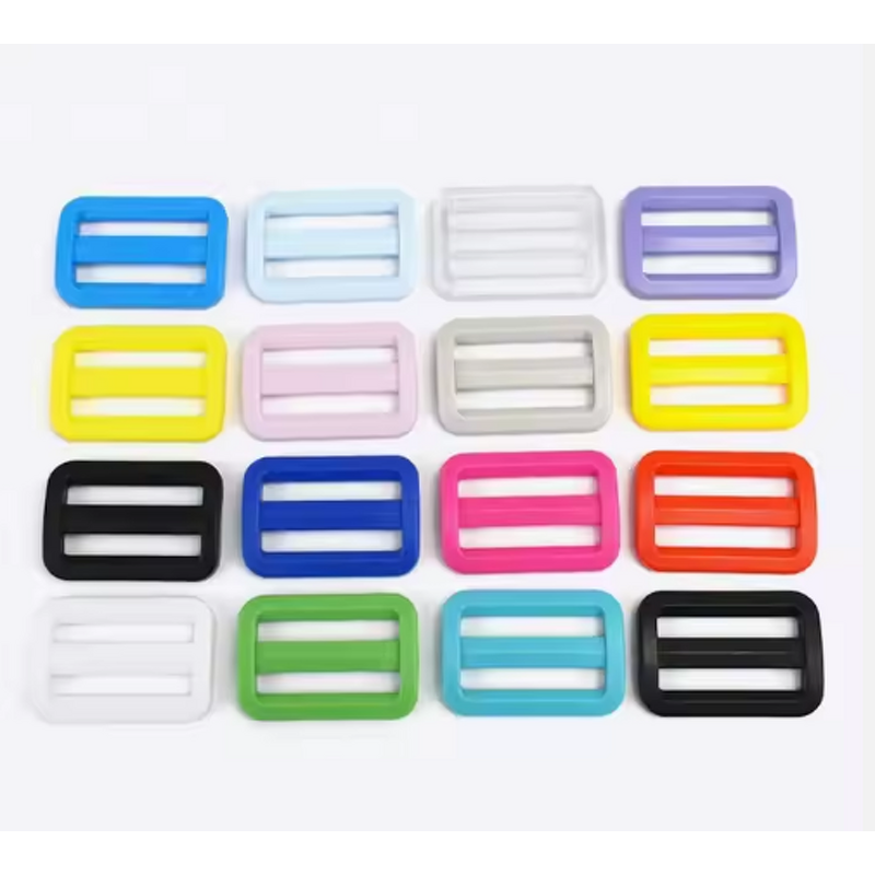 Buckle Factory - 3-Position Ladder Lock Colorful Plastic Adjustable