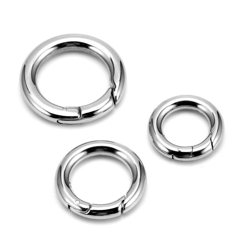 Snap Hook Factory - Stainless Steel Spring Buckle 16/18mm Round