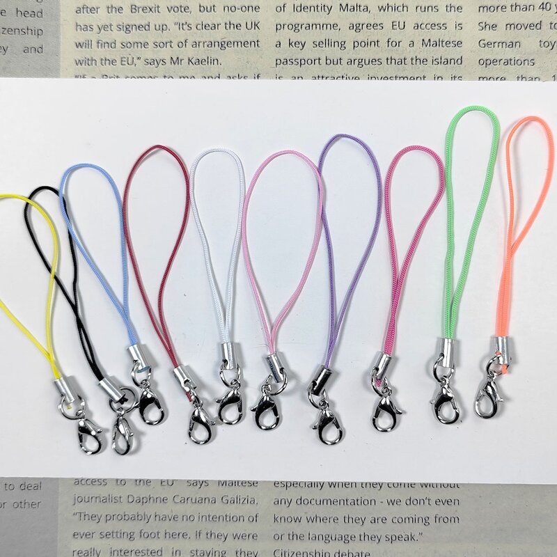 Lanyard Factory - Colorful Phone with Lobster Clasp Polyester Rope