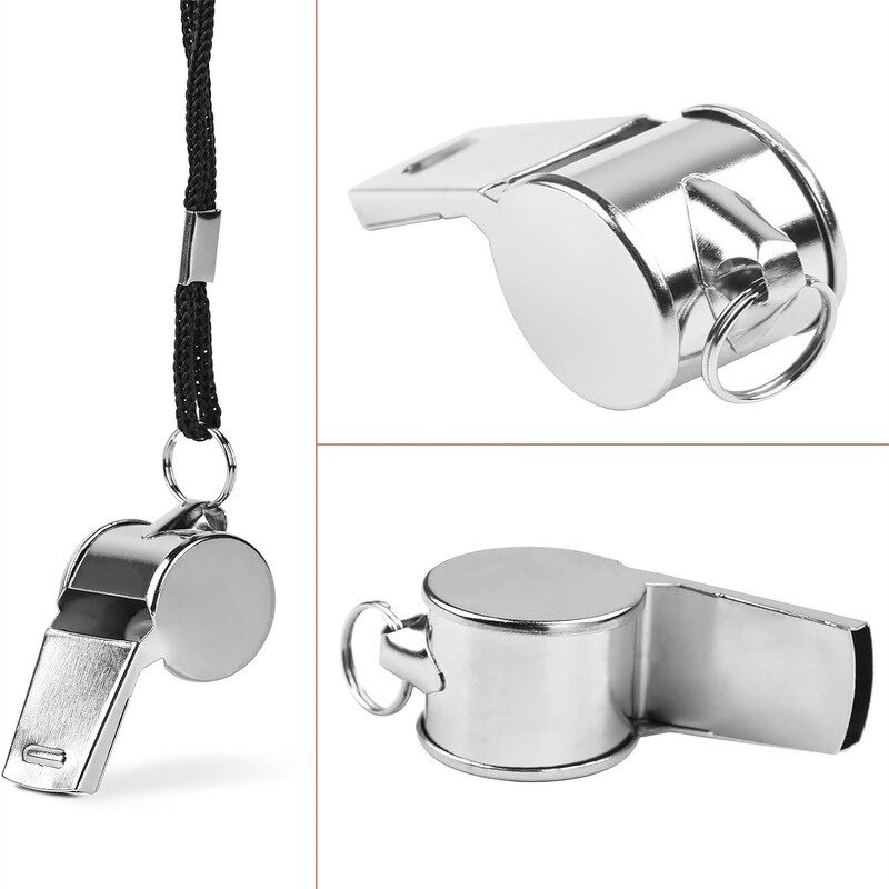 Sports Whistle Factory - Custom Logo Stainless Steel Referee Loud