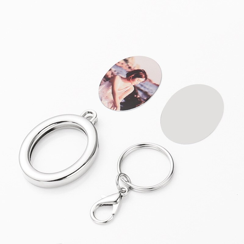 Keychain Factory - Simple Heart-Shaped Magic Photo Locket Sublimation
