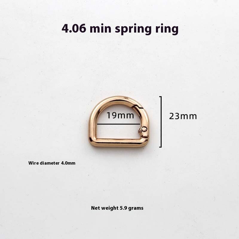 D Ring Factory - Spring Hook Zinc Alloy Bag Hanger 16mm-32mm