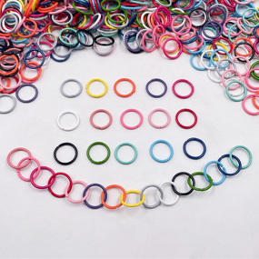 Jumping Rings Factory - Wholesale Multi Colors Baked Paint Iron